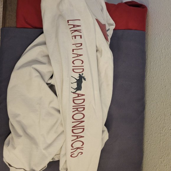 BLUE 84 BRAND MENS LAKE PLACID ADIRONDACKS 1892 LONG SLEEVE TSHIRT - Picture 7 of 8